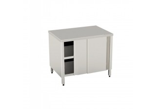 600 mm deep with sliding doors, no upstand