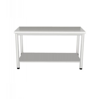 WORKBENCH FOR PASTRY 1600x800 WITHOUT BACK WITH INTERMEDIATE SHELF