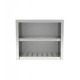 OPEN WALL UNIT 1000x600 WITH DISHES AND BASE SHELF - risto&food