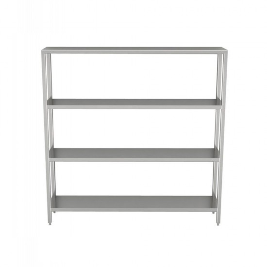 OPEN SHELF WITH SMOOTH SHELVES 1800X500 - professionale