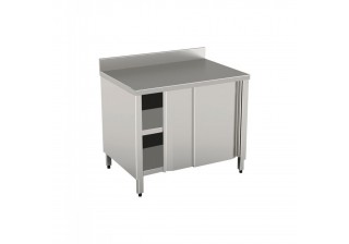 Stainless steel cabinet tables