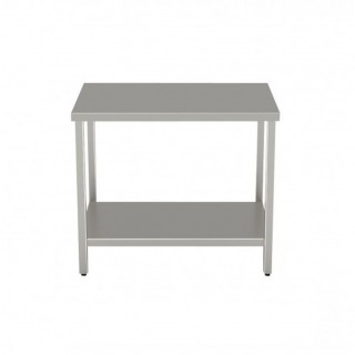 OPEN TABLE 1500X700 WITH LOWER SHELF