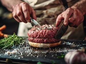 Hamburger perfetti: come ottenere forma, peso e consistenza nel lavoro professionale