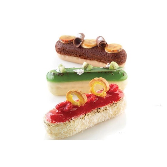 ECLAIR 140 SILICONE MOLD - professionale