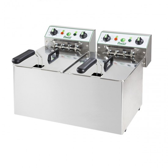 Fimar Friggitrice Professionale elettrica 2 vasche FR88 