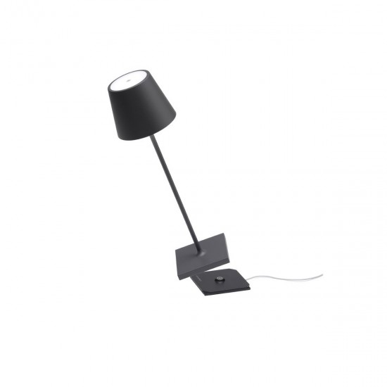 DARK GRAY POLDINA PRO TABLE LAMP - professionale