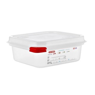 CONTAINER WITH AIRTIGHT LID GN 1/6 65MM 1.1 L TRANSPARENT