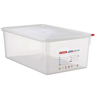 TRANSPARENT CONTAINER WITH AIRTIGHT LID GN 1/1 200MM 27.5 L