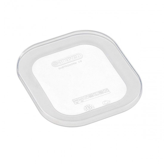 TRANSPARENT GN 1/6 SILICONE COVER