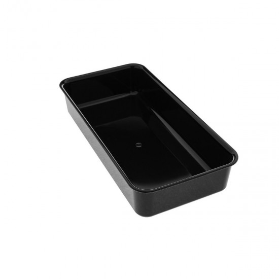 BLACK METHACRYLATE TRAY A3 H. 8,5