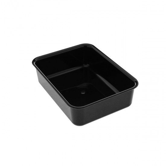 BLACK METHACRYLATE TRAY A4 H. 8,5