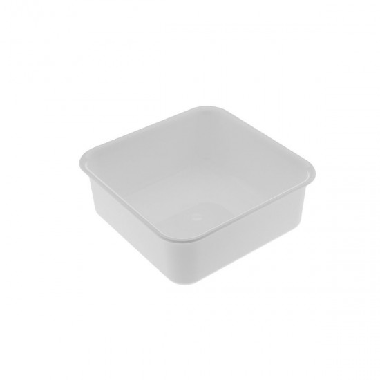 WHITE METHACRYLATE TRAY A6 H. 8,5