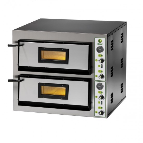 ELECTRIC OVEN FME 4 + 4 STAINLESS STEEL