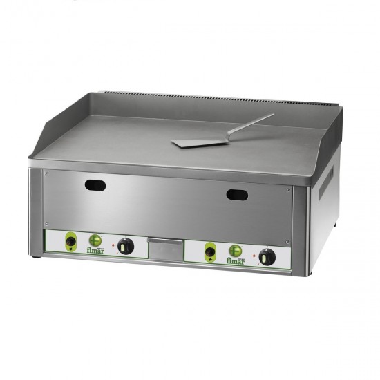 Fimar Fry Top a gas  doppio liscio metano/gpl