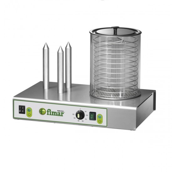 HOT DOG GLASS WD3 SINGLE PHASE