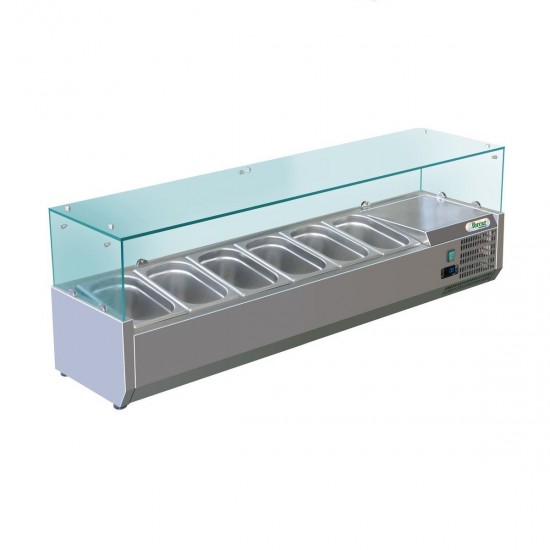 PIZZERIA REFRIGERATED CABINET FOR GN 1/4