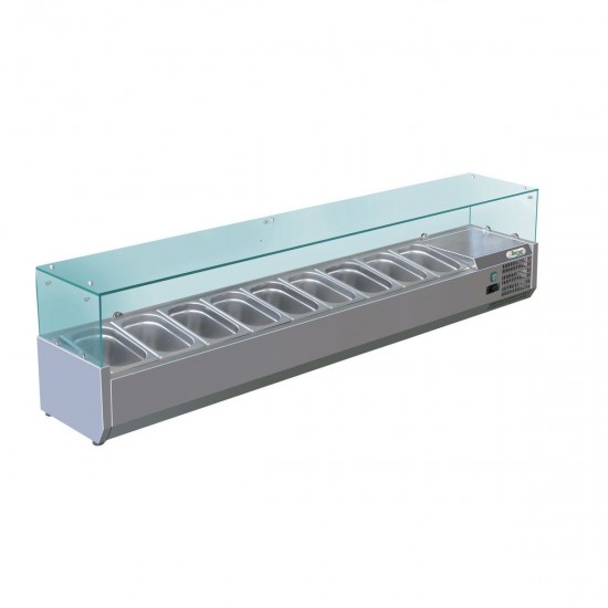 REFRIGERATED SHOWCASE WITH GLASS
