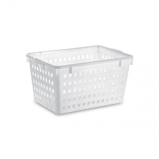 PERFORATED BASKET CM 53X36X34 NEUTRAL - risto&food