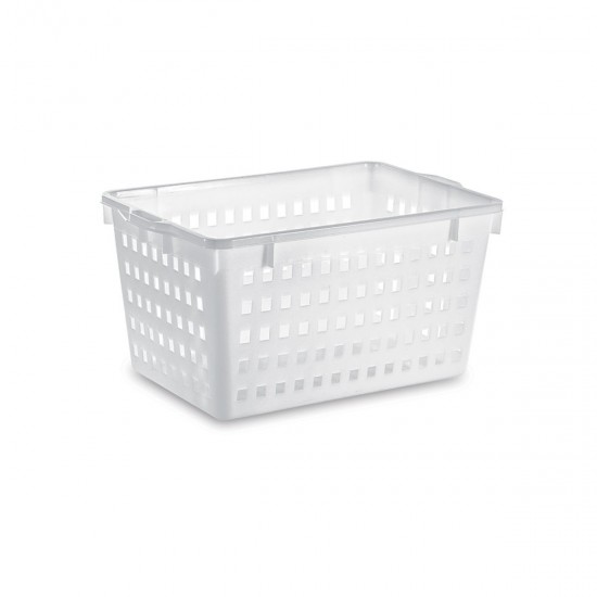 PERFORATED BASKET CM 70X45X40 NEUTRAL - professionale