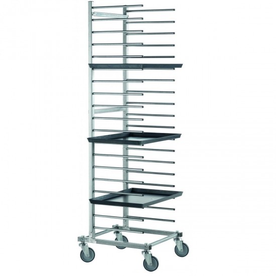 GALVANIZED STEEL TROLLEY - cornerchef