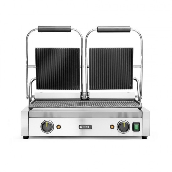 CONTACT GRILL - DOUBLE STRIPED VERSION ABOVE AND BELOW