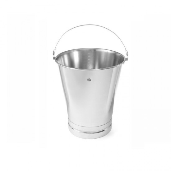 SECCHIELLO GRADUATO LT 15 CON BASE RINFORZATA - professionale