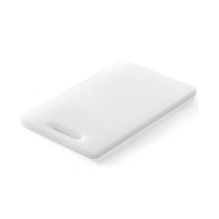CHOPPING BOARD WITH WHITE HANDLE CM 30X20X1
