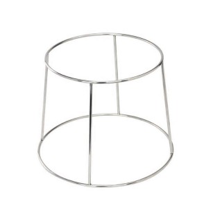 SUPPORTO PER VASSOI INOX DIAM.20-25 H.19