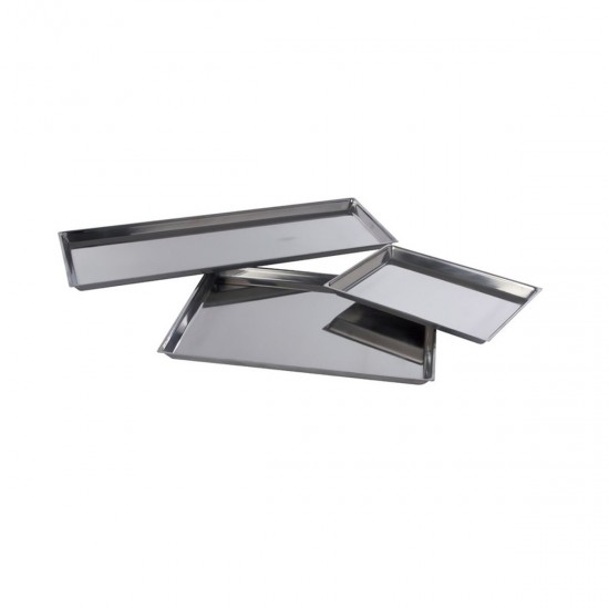 VASSOIO INOX 30X21 - professionale