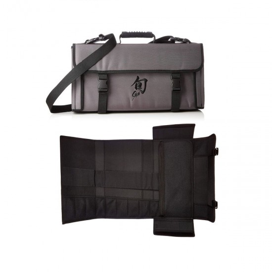 KAI SHUN BAG FOR 17 KNIVES + POCKETS ACCESSORIES - risto&food