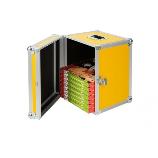 RIGID PIZZA HOLDER WITH ALUMINUM INTERNAL 40X48 H.48 - professionale