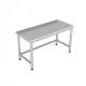 WORKBENCH FOR PASTRY 1800x800 WITHOUT BACK AND WITHOUT INTERMEDIATE SHELF - risto&food
