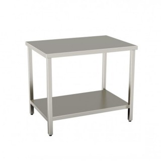  OPEN TABLE 1400X700 WITH LOWER SHELF
