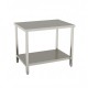 OPEN TABLE 1500X700 WITH LOWER SHELF - risto&food