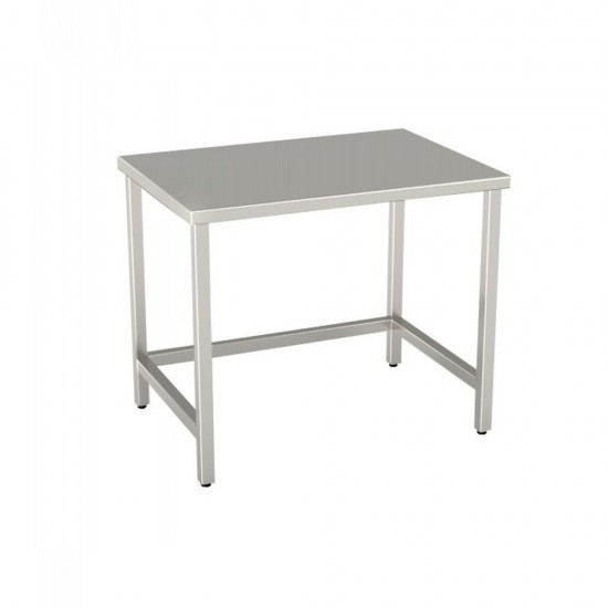 OPEN TABLE 800x600 WITHOUT BACK AND WITHOUT LOWER SHELF - professionale