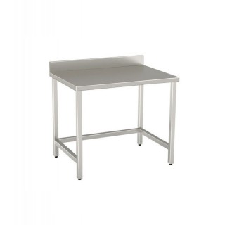 OPEN TABLE 900x700 WITH BACK WITHOUT LOWER SHELF