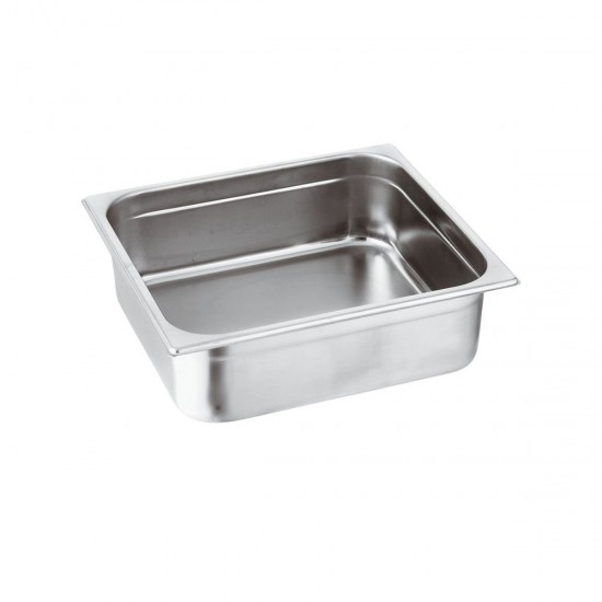 GN 2/3 STAINLESS STEEL CONTAINER H. 6.5 - professionale
