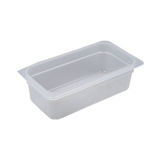 POLYPROPYLENE BASIN GN 1/3 H 15