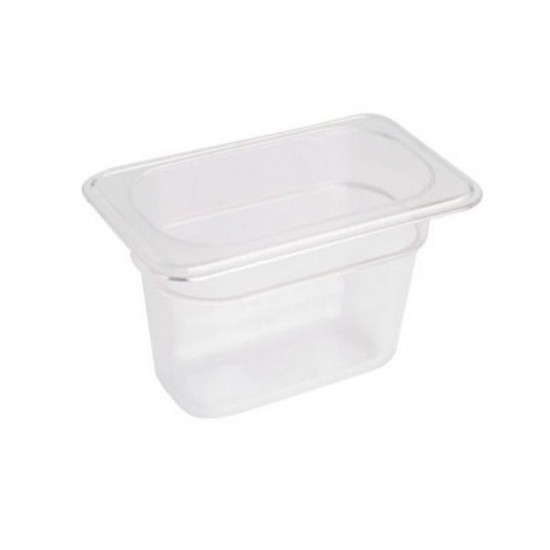 BACINELLA POLIPROPILENE GN 1/9 H.6,5