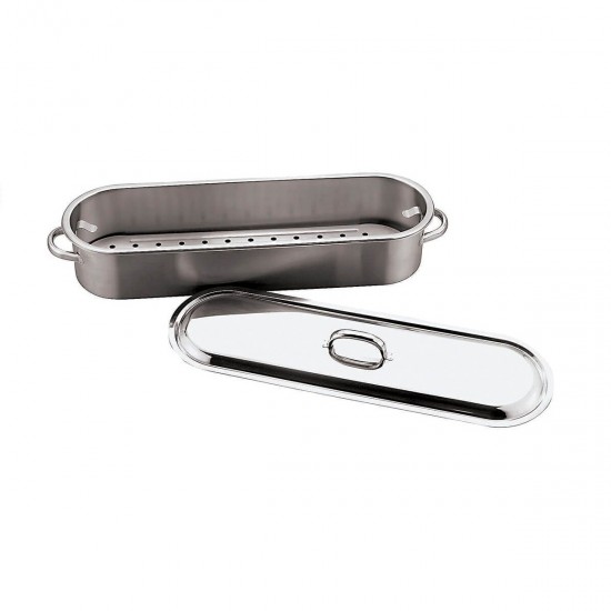 FISH C / GRID AND STAINLESS STEEL COVER