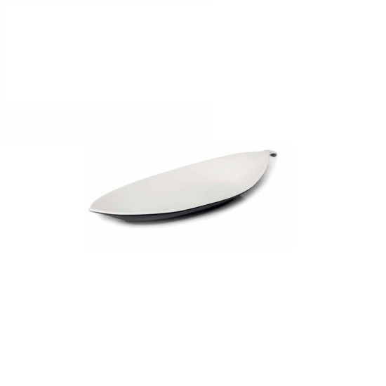 FOGLIA OVALE BIANCO/NERO