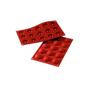 SILICONE MOLD 16 HALF SPHERES Ø 40 CM