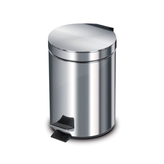 STAINLESS STEEL WASTE BIN LT.3