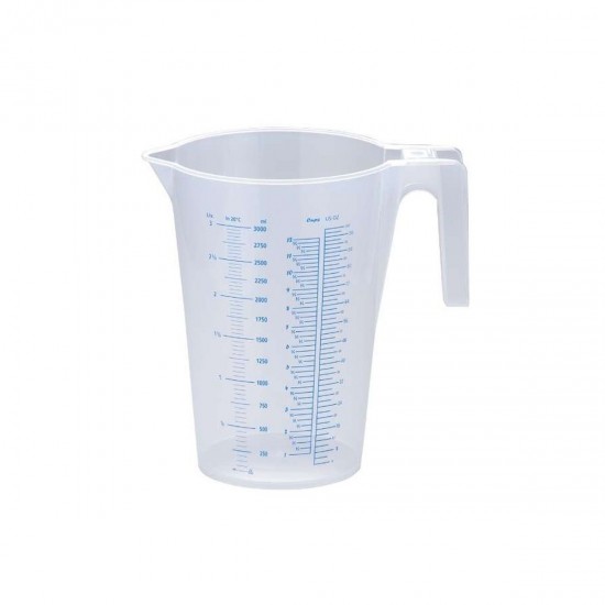 STACKABLE GRADUATED JUG LT. 3 - professionale