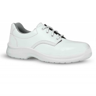  WHITE LOAFER WITH LACES - LAB