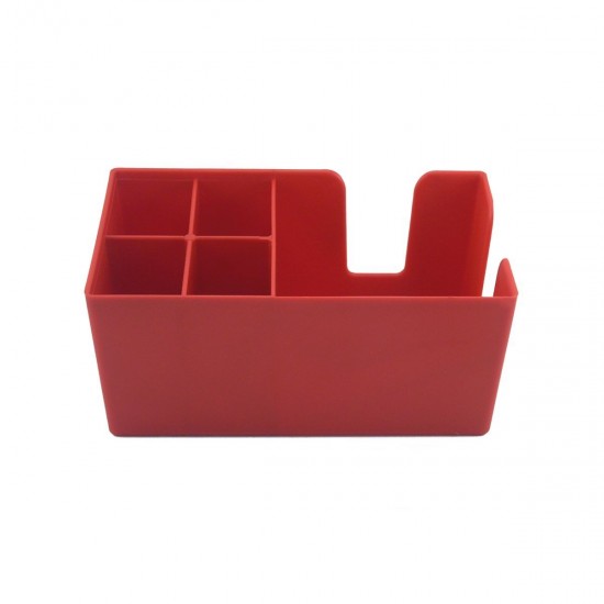 NAPKIN HOLDER / RED BENCH RIBBON
