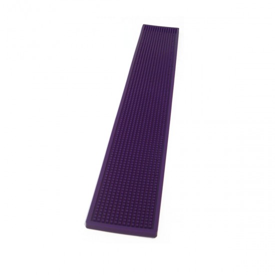 POGGIA BICCHIERI VIOLET RUBBER MAT